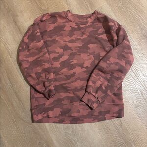 lululemon athletica Pink Camouflage Sweatshirt